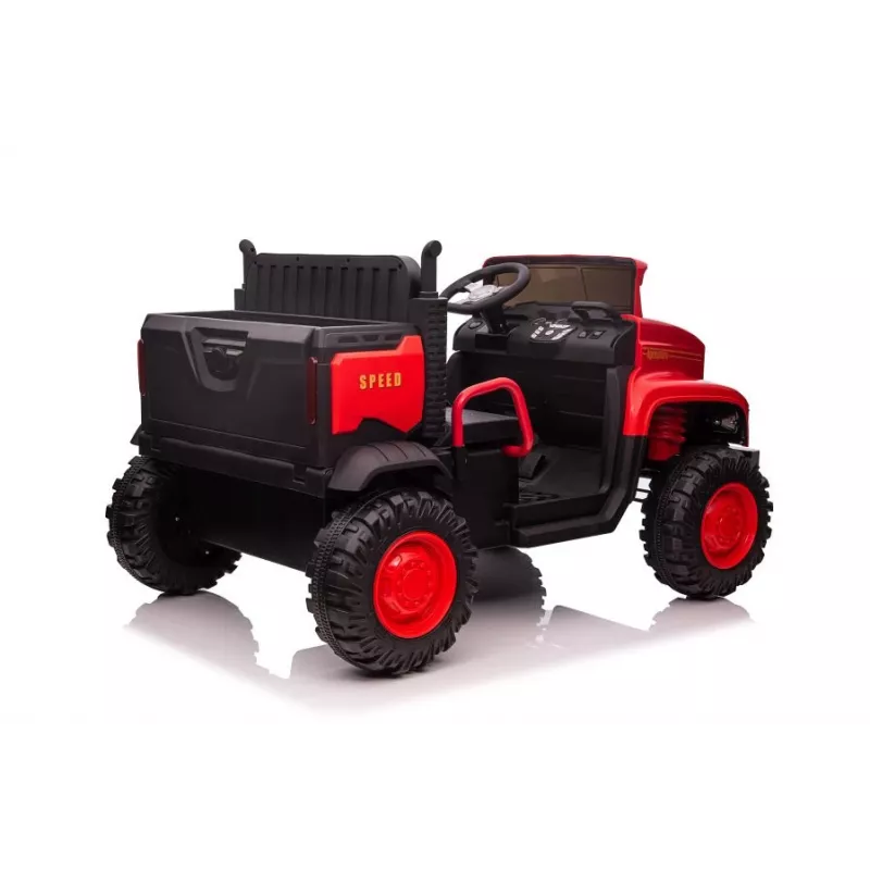 Coche a batería para niños JC222, rojo