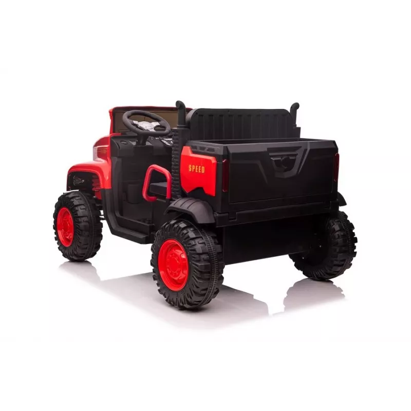 Coche a batería para niños JC222, rojo