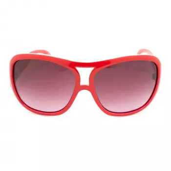 JEE VICE gafas de sol mujer JV21301115001 - Oversized Square montura negra lentes degradado gris UV400