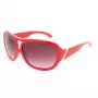 JEE VICE gafas de sol mujer JV21301115001 - Oversized Square montura negra lentes degradado gris UV400