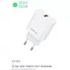 Cargador rápido inteligente USB 22.5W QC 3.0 AK-165 Jellico 1x USB (5-12V) blanco