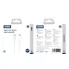 Jellico B1 Cable de datos y carga rápida PD 20W USB-C a USB-C universal duradero y suave 1m blanco