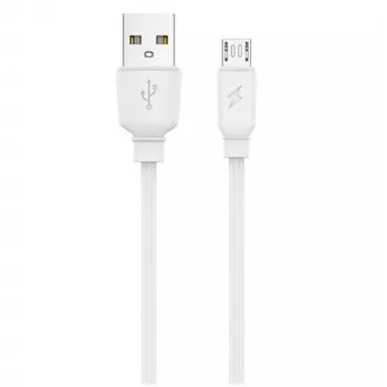 Jellico Cable de Datos y Carga Rápida 3.1A Universal USB-C a USB Durable-Soft B15 1m Blanco
