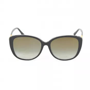 JIMMY CHOO ALY-F-S-AE2 Gafas de sol de mujer Cat Eye Oro Marrón degradado 54/18/145 mm