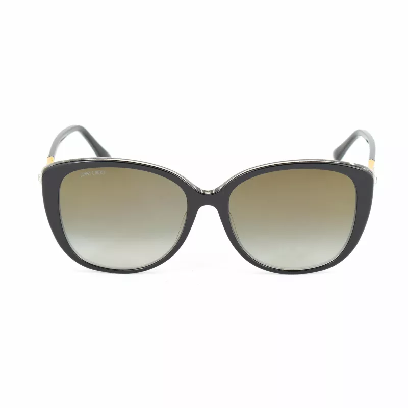 JIMMY CHOO ALY-F-S-AE2 Gafas de sol de mujer Cat Eye Oro Marrón degradado 54/18/145 mm