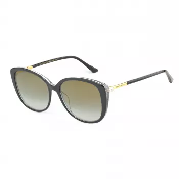 JIMMY CHOO ALY-F-S-AE2 Gafas de sol de mujer Cat Eye Oro Marrón degradado 54/18/145 mm