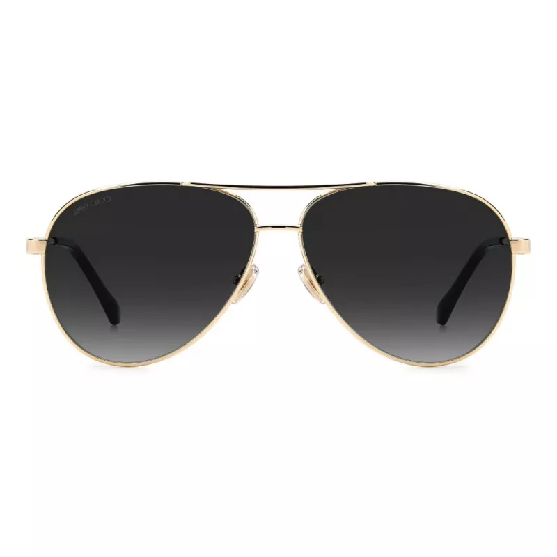 JIMMY CHOO JIMENA-S-2M2 Gafas de sol de mujer cuadradas de acetato Havana Marrón degradado 60/12/145 mm