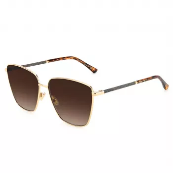 Gafas de sol de mujer JIMMY CHOO LAVI-S-06JHA mariposa dark havana marrón degradado 60 mm