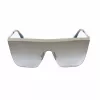Jimmy Choo Leah/S 06JHA Gafas de sol para mujer Montura mariposa de metal dorado Lentes marrón degradado 57mm