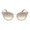 Gafas de sol de mujer JIMMY CHOO LORYS492M2FQ cat eye havana marrón degradado 49 mm