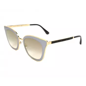 Gafas de sol de mujer JIMMY CHOO LORYS492M2FQ cat eye havana marrón degradado 49 mm