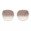JIMMY CHOO gafas de sol mujer Mamie-S 3YG mariposa montura de metal dorado lentes marrón degradado 60/17/145 mm