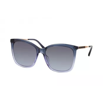 JIMMY CHOO NEREA-G-S-JQ4 gafas de sol mujer - montura negra, lentes grises - 57/17/145 mm