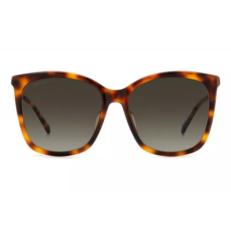 Gafas de sol JIMMY CHOO NEREA NEREAGS05LHA de mujer cat eye acetato negro gris 55/20/144 mm