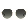 JIMMY CHOO Gafas de sol para mujer BIRDIESPEFIB - Montura de acetato cat-eye cuadrada extragrande - 60/18/145 mm - Protección UV400