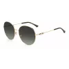 JIMMY CHOO Gafas de sol para mujer BIRDIESPEFIB - Montura de acetato cat-eye cuadrada extragrande - 60/18/145 mm - Protección UV400