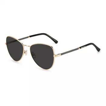 JIMMY CHOO gafas de sol mujer CAROLS2M2IR cat eye - montura de acetato negra, lentes degradadas grises 56/18/140 mm