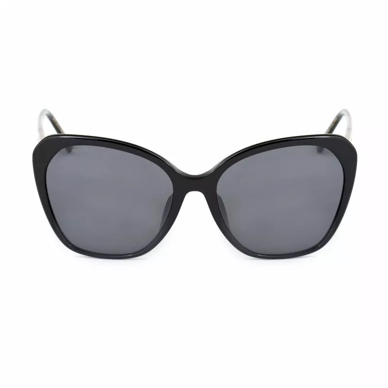 JIMMY CHOO mujer ELE-F-S-807 gafas de sol de moda - montura de acetato, lentes de policarbonato, protección UV400, ancho de lente 56 mm