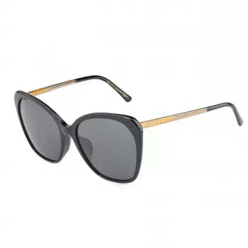 JIMMY CHOO mujer ELE-F-S-807 gafas de sol de moda - montura de acetato, lentes de policarbonato, protección UV400, ancho de lente 56 mm