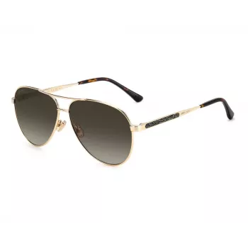 JIMMY CHOO JIMENA-S-06J Gafas de sol mariposa para mujer Havana marrón degradado 60 mm