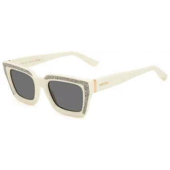 JIMMY CHOO gafas de sol mujer MEGS/S - montura de acetato habana, lentes marrón degradado, 51 mm