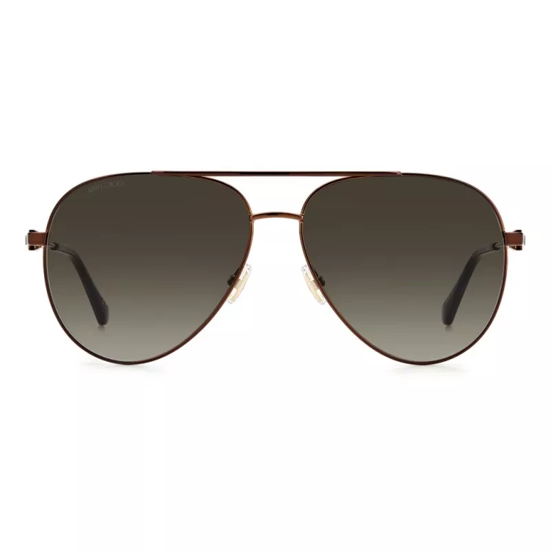 Jimmy Choo Gafas de sol mujer Olly/S J7D - Montura cuadrada oversized butterfly, 60/14/145 mm