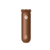 JISULIFE ventilador de mano 8 marrón - miniventilador portátil recargable con función de batería externa