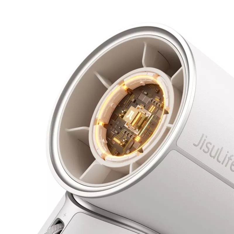JISULIFE Ventilador de mano Pro1 Mini 4250 mAh USB-C ventilador portátil - Blanco