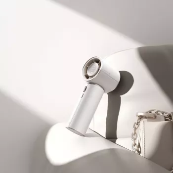 JISULIFE Ventilador de mano Pro1 Mini 4250 mAh USB-C ventilador portátil - Blanco
