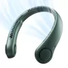 JISULIFE Ventilador de cuello 3 verde oscuro