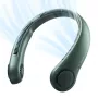 JISULIFE Ventilador de cuello 3 verde oscuro