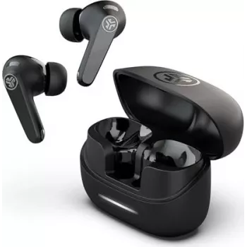 JLab JBuds ANC Pods auriculares True Wireless con cancelación activa de ruido, IP55, negro