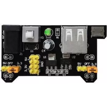 JOY-IT B-POW Placa de expansión de alimentación para Raspberry Pi, entrada 6-24V DC, salida 5V 2,5A