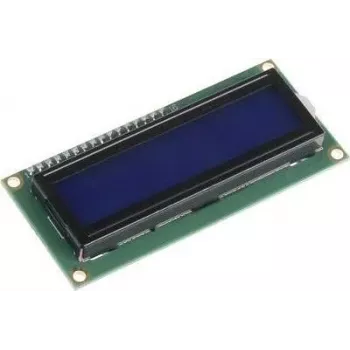 JOY-IT SBC-LCD16x2 módulo de pantalla LCD I2C para Raspberry Pi, 16x2 caracteres, retroiluminación verde/azul