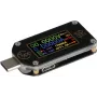 Medidor de potencia USB-C JOY-IT TC66C con LCD en color y Bluetooth