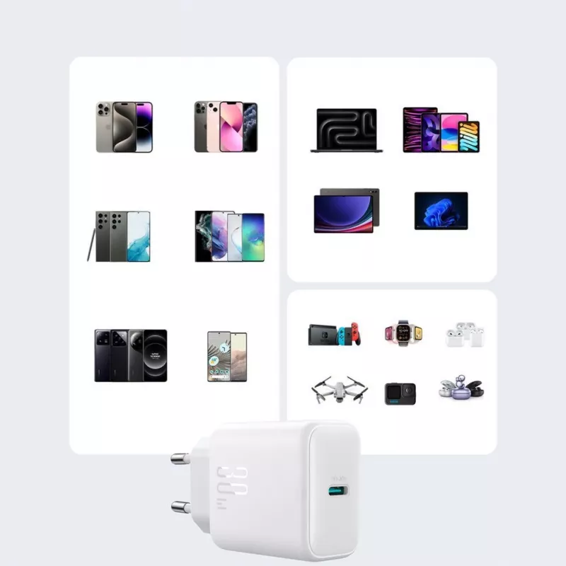 JOYROOM batería externa 10000mAh 22,5W USB-C con cable integrado