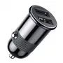 Joyroom Cargador de Coche Smart de Doble Puerto 3.1A (C-A06) Negro