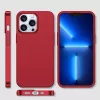 Funda 360 Full Case frontal y trasera Joyroom para iPhone 13 Pro Max + protector de cristal templado rojo (JR-BP928 rojo)