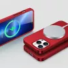 Funda 360 Full Case frontal y trasera Joyroom para iPhone 13 Pro Max + protector de cristal templado rojo (JR-BP928 rojo)