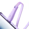 JOYROOM cable 3en1 USB a USB-C/Lightning/Micro USB 3.5A, 1m (morado)