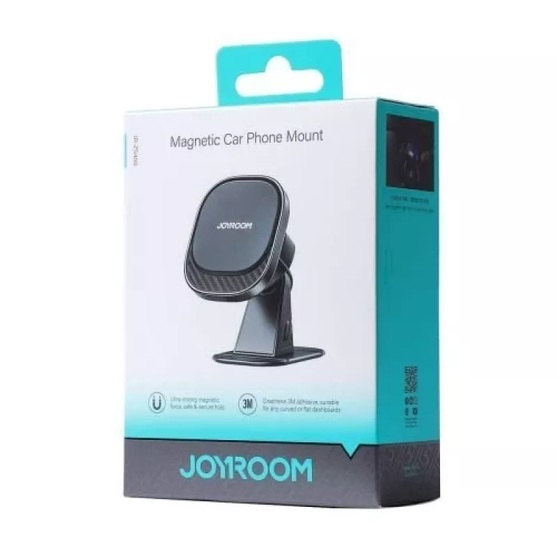 Joyroom soporte magnético para móvil para salpicadero 4,0-7 pulgadas smartphones y tablets, rotación 360°, negro (JR-ZZ400)