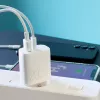 Cargador rápido JOYROOM USB-A QC3.0 / USB-C PD 20W blanco (L-QP2011)