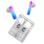 Joyroom IceLens Series auriculares True Wireless con luces LED, Bluetooth 5.3, blanco (JR-TC1-WHT)