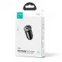 Joyroom JR-CCN06 Mini cargador de coche 30W 2x USB-C metal negro