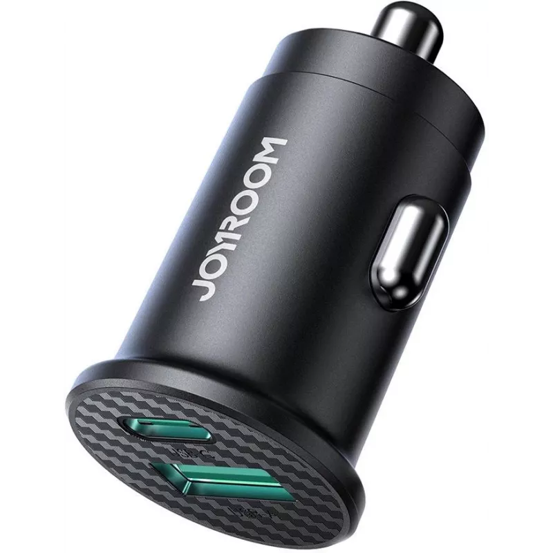 JOYROOM JR-CCN16 cargador de coche mini USB-A 15W, negro