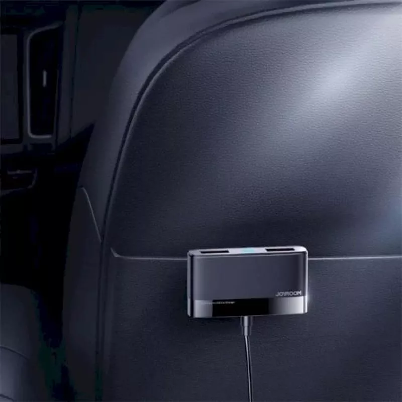 Cargador de coche 5 en 1 Joyroom JR-CL03, 31W, 5 puertos USB-A, negro
