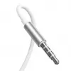 Joyroom Wired Series JR-EW03 Auriculares intraauriculares con mando y micrófono, conector jack de 3,5 mm, plateado