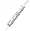 Joyroom Wired Series JR-EW03 Auriculares intraauriculares con mando y micrófono, conector jack de 3,5 mm, plateado