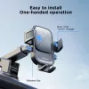 Soporte de móvil para coche Joyroom JR-OK6 - ventosa para salpicadero y parabrisas - universal para smartphones de 4,7-7,2 pulgadas - giro 360° - negro