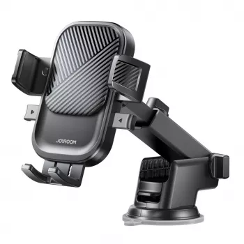 Soporte de móvil para coche Joyroom JR-OK6 - ventosa para salpicadero y parabrisas - universal para smartphones de 4,7-7,2 pulgadas - giro 360° - negro